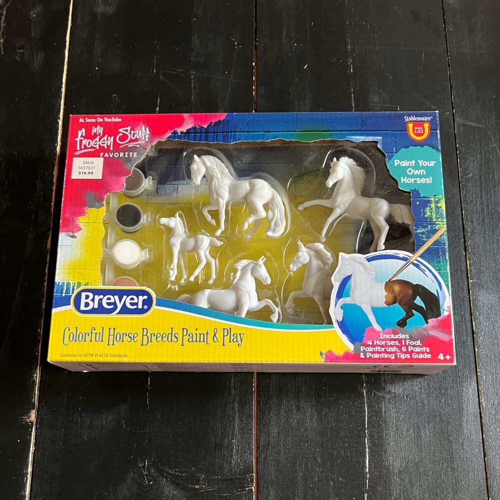 Horse Figurine Painting Set